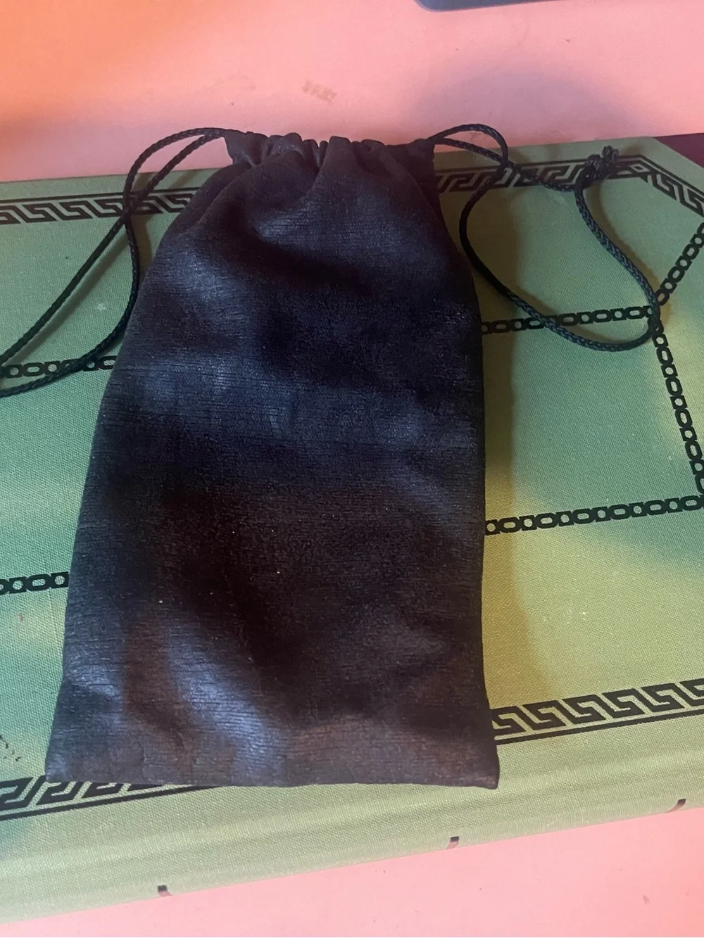 Harley-Davidson Black Drawstring Pouch
